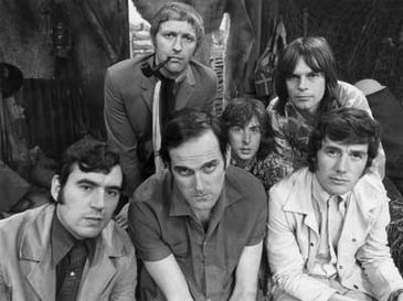 The cast of Monty Python
